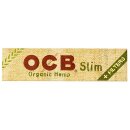 1 Box OCB KS Organic Hemp Slim + Tips,  à 32 Blatt 32 Stück