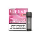 ELFBAR ELFA Prefilled Pod - Pink Lemonade (Limo aus roten Früchten und Zitrone) - 20mg - 2er Set