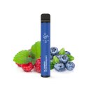 ELFBAR 600  - "Blueberry Sour Raspberry" (Blaubeere, saure Himbeere) - E-Shisha - 20 mg - ca. 600 Züge, mit Kindersicherung