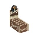 Smoking King Size Brown Luxury Rolling Kit 33 Blatt + 33 Conical Tips