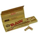 RAW Connoisseur 1 1/4, 50 Blatt + 16 Prerolled Tips